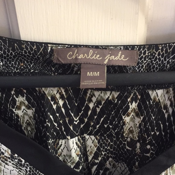 Charlie Jade snake print long sleeve dress - Picture 4 of 4